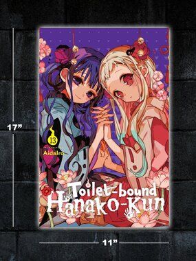 Toilet-Bound Hanako-Kun Vol 13 manga poster - 11x17 wall art print merch anime
